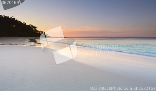 Image of Serenity at Murrays Beach at sundown