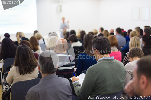 Image of Audience in the lecture hall.