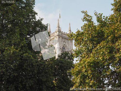 Image of Westminster Abbey in London