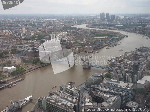Image of Aerial view of London