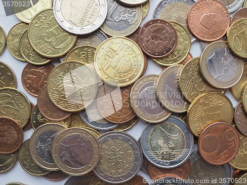 Image of Euro coins