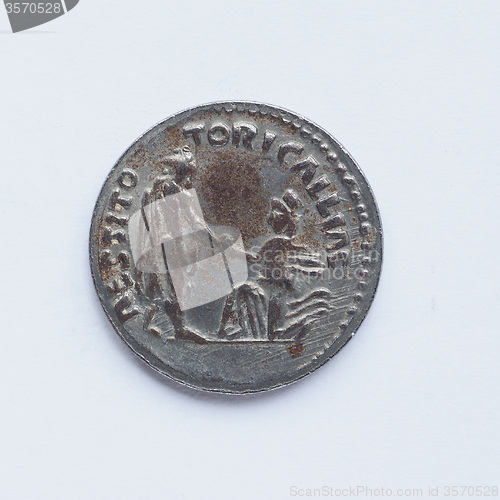Image of Old Roman coin