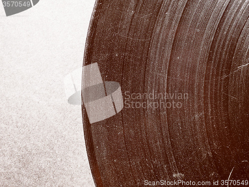 Image of Retro look Scratched record