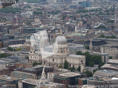 Image of Aerial view of London