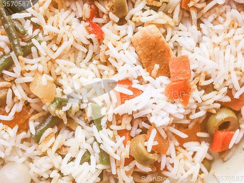 Image of Retro looking Curry rice