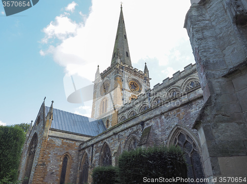 Image of Holy Trinity church in Stratford upon Avon