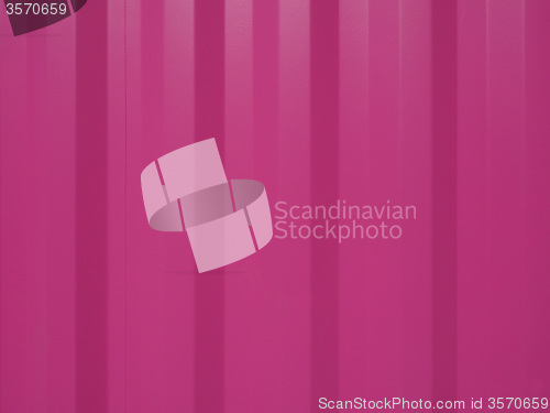 Image of Pink corrugated steel background