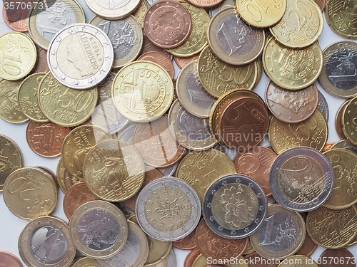 Image of Euro coins