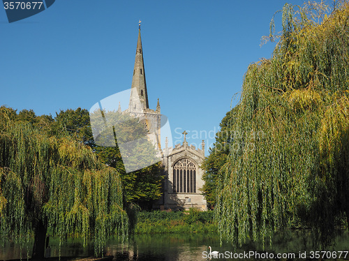 Image of Holy Trinity church in Stratford upon Avon