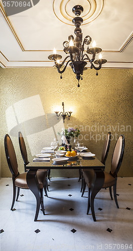Image of  dining room interior