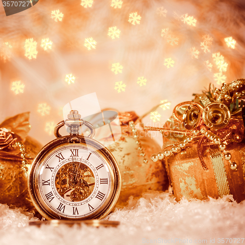 Image of Christmas pocket watch