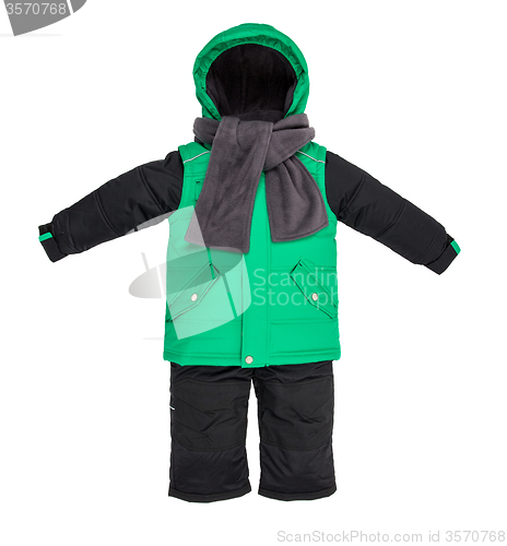 Image of Childrens snowsuit fall