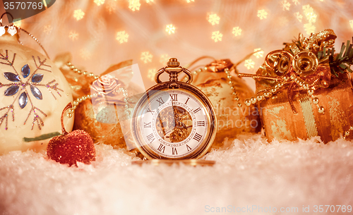 Image of Christmas pocket watch