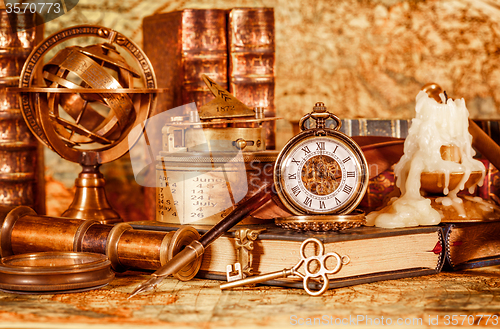 Image of Vintage still life.