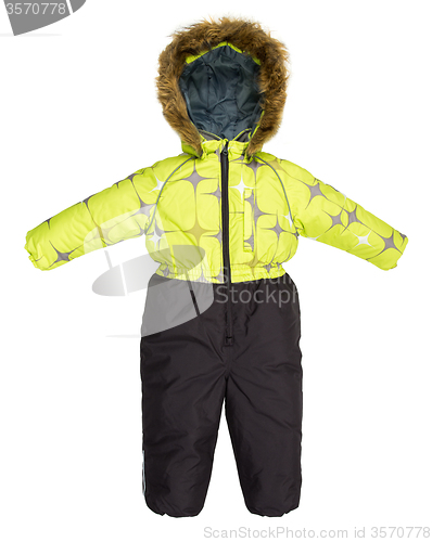 Image of Childrens snowsuit fall