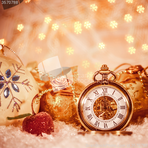 Image of Christmas pocket watch