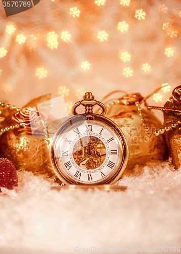 Image of Christmas pocket watch