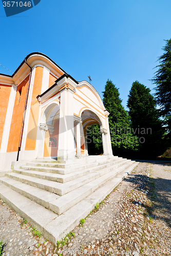 Image of monument old architecture in  europe    and sunlight