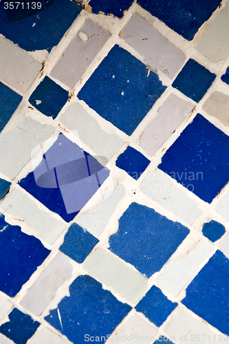 Image of   in morocco africa old tile and colorated ic abstract