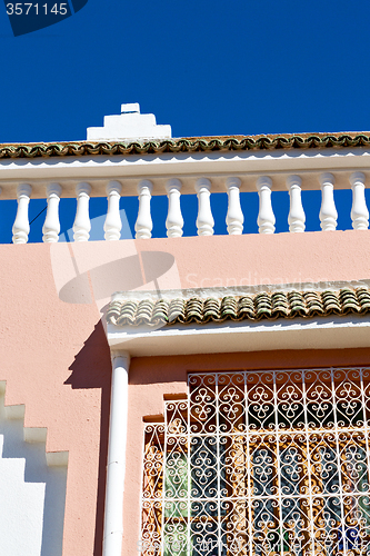 Image of  in morocco africa tile and  floor ceramic abstract