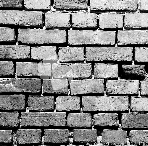 Image of brick in  italy old wall and texture material the background