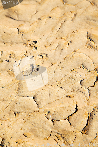 Image of brown  sand in sahara desert morocco  erosion and  