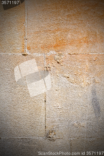 Image of in london   the    abstract    texture of a ancien wall and ruin