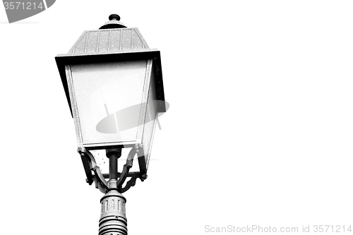 Image of europe in the sky of italy lantern and abstract illumination
