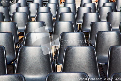 Image of empty seat in italy europe  