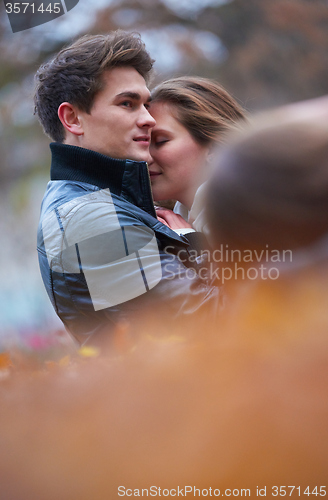 Image of autumn couple