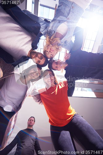 Image of happy students celebrate