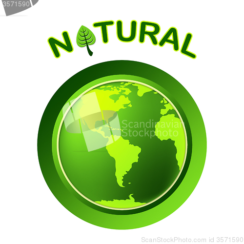 Image of Natural Nature Shows Planet Green And Rural