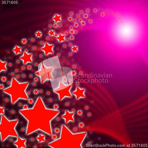 Image of Background Red Indicates Cosmic Space And Abstract