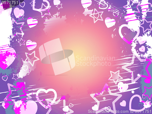 Image of Background Copyspace Shows Valentine Day And Copy-Space