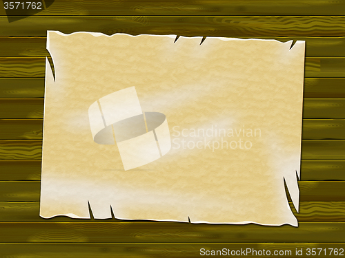 Image of Paper Copyspace Means Antique Parchment And Ancient