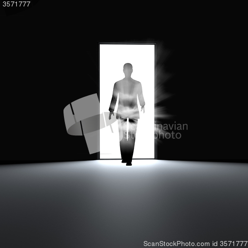 Image of Doorway Vision Shows Goal Prediction And Aspire