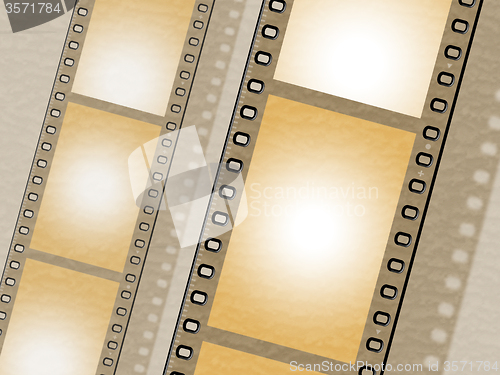 Image of Filmstrip Copyspace Indicates Photo Photography And Design