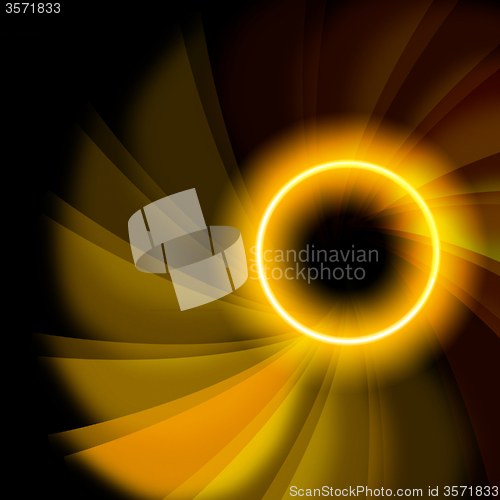 Image of Space Twirl Indicates Glaring Glare And Design