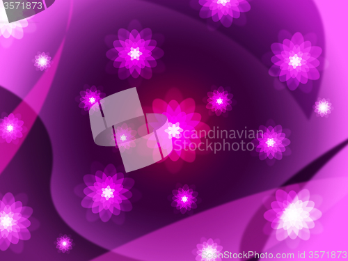 Image of Floral Purple Shows Background Backgrounds And Backdrop