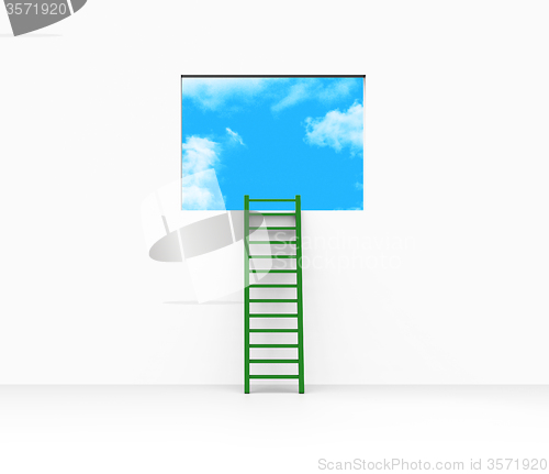 Image of Vision Planning Represents Ladders Step And Ladder