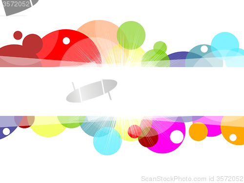 Image of Color Background Shows Blank Space And Abstract