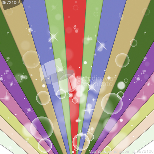 Image of Color Background Shows Beam Backdrop And Multicolored
