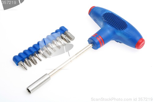 Image of Screwdriver and Kit Bits