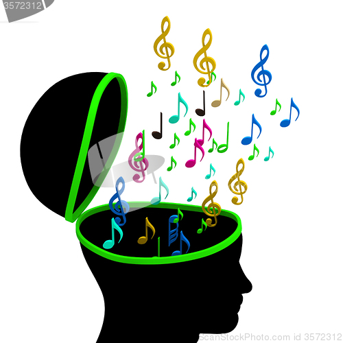 Image of Education Music Means Treble Clef And Composer