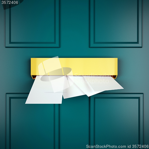 Image of Mail Letters Represents Sent Communicate And Post