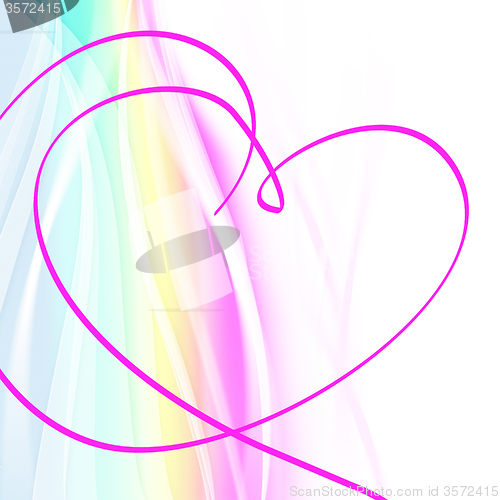 Image of Copyspace Background Represents Valentine Day And Backdrop