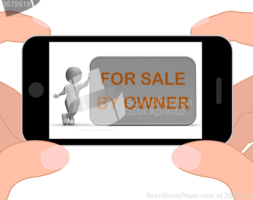 Image of For Sale By Owner Phone Means Property Or Item Listing