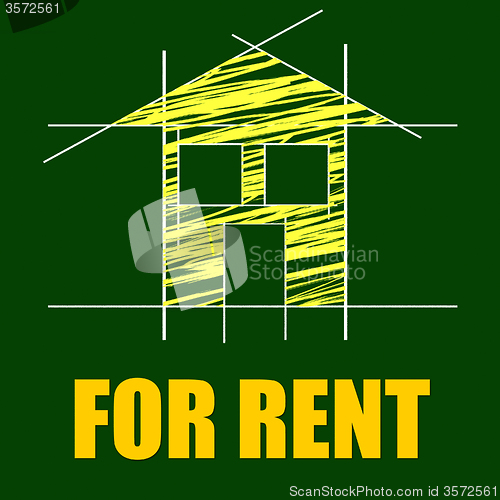 Image of For Rent Represents Detail Architecture And Housing