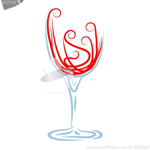 Image of Wine Glass Shows Celebrations Celebrate And Winery