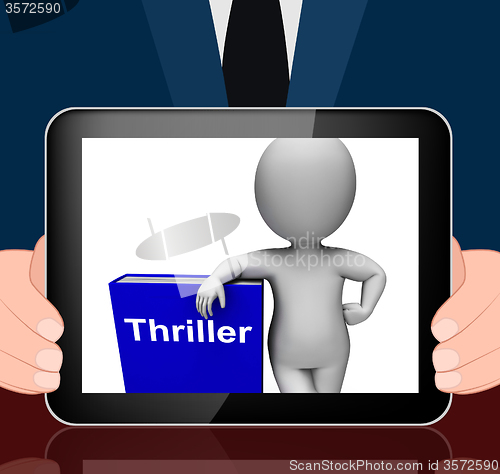 Image of Thriller Book And Character Displays Books About Action Adventur